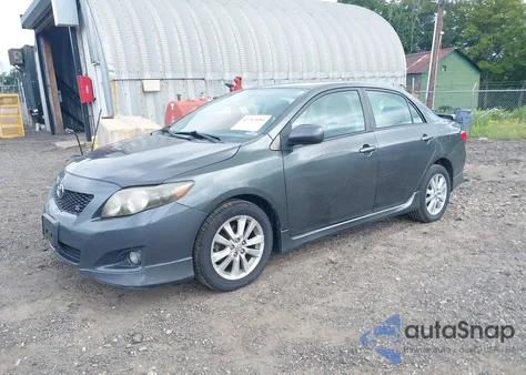 2010 Toyota Corolla S из США, поврежденный, VIN 2T1BU4EE5AC198834